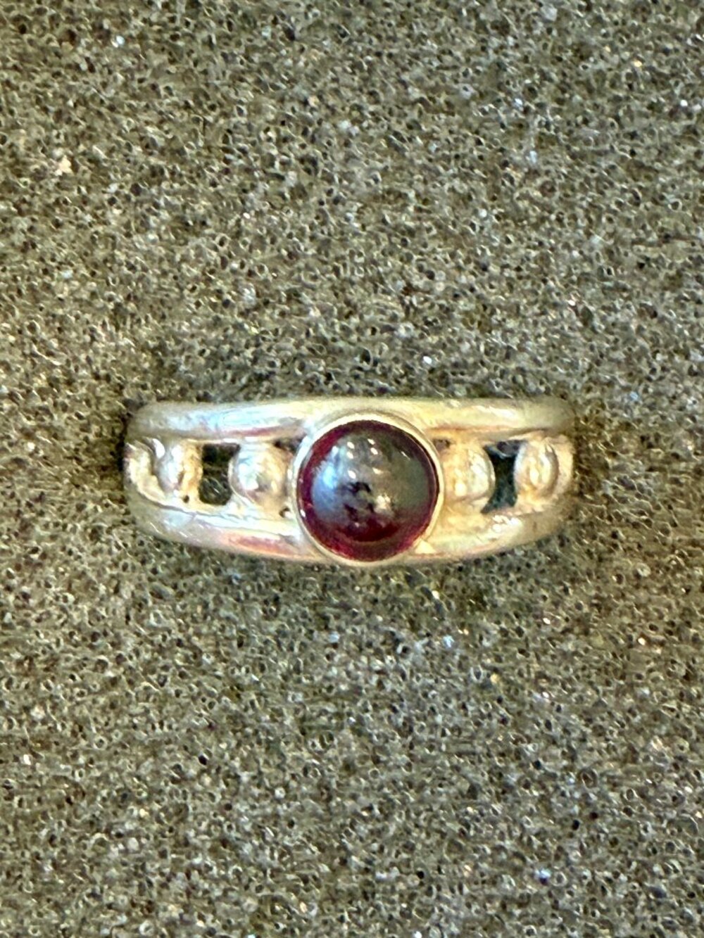 Dainty Vintage Silver Ring